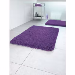 Badrumsmatta Spirella Highland Violet 60 cm Rund