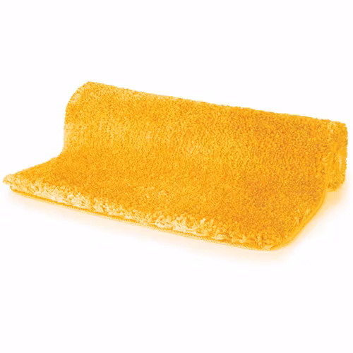 Badrumsmatta Spirella Highland Saffran 60 cm Rund