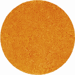 Badrumsmatta Spirella Highland Orange 60 cm Rund