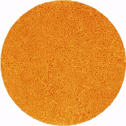 Badrumsmatta Spirella Highland Orange 60 cm Rund