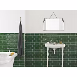 Kakel Fasad Verde Gloss Blank 7,5x15
