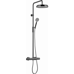 Takduschset Tapwell ARM300-160 Black Chrome