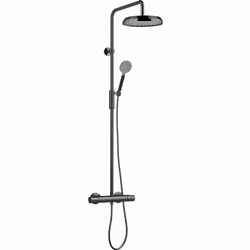 Takduschset Tapwell ARM300-160 Black Chrome