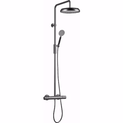 Takduschset Tapwell ARM5200-160 Brushed Black Chrome