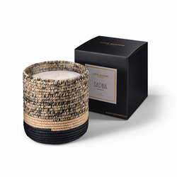 Côté Bougie Raphia Mogador Noir Doftljus - Apelsin