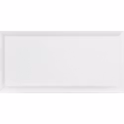 Kakel Arkitekt Fasad Vit Blank 9,8x19,8
