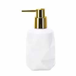 Tvålpump Kleine Wolke Golden Crackle White