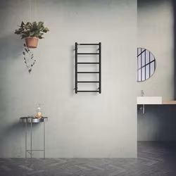 Handdukstork Nordhem Nääs Svart Matt 900X400