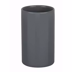 Tandborstmugg Spirella Tube Dark Grey