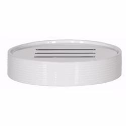 Tvålkopp Spirella Tube Ribbed White