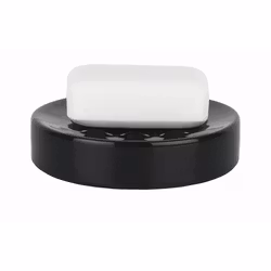 Tvålkopp Spirella Tube black