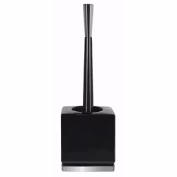 Toalettborste Spirella Roma Black/Silver