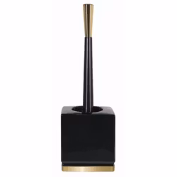 Toalettborste Spirella Roma Black/Gold
