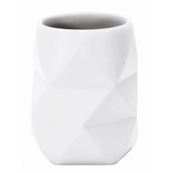 Tandborstmugg Kleine Wolke Golden Crackle White