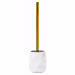 Toalettborste Kleine Wolke Golden Crackle White