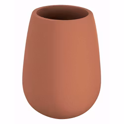 Tandborstmugg Kleine Wolke Drip Terrabraun