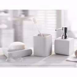 Tandborstmugg Kleine Wolke Cubic White