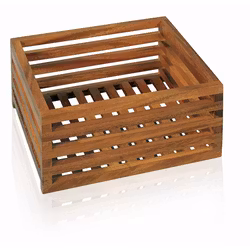 Förvaringsbox Möve Acacia Trälåda