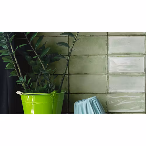 Kakel Vintage Green 10x20