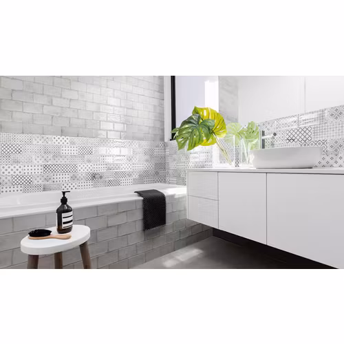Kakel Vintage Blanco 10x20