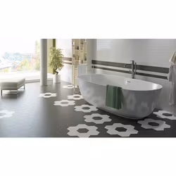Klinker Hexatile Blanco Mate 17,5X20