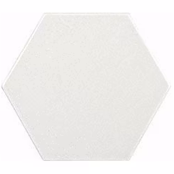 Klinker Hexatile Blanco Mate 17,5X20