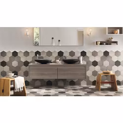 Klinker Rewind Hexa Peltro 21x18,2