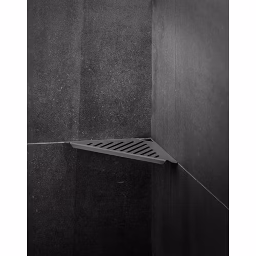 Duschhylla hörn New York Mörk Granit
