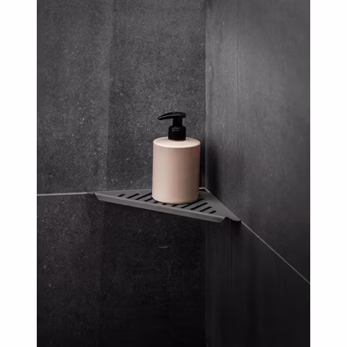 Duschhylla hörn New York Mörk Granit
