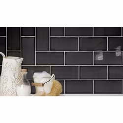 Kakel New England Liquoric Black 10x20