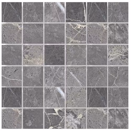 Mosaik Lux Grey Polerad Rect 4,7x4,7