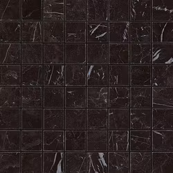 Mosaik Nero Marquina Polerad 4,7x4,7