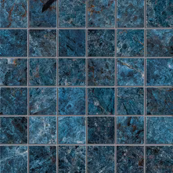 Mosaik Deluxe Azur Polerad Rect 4,8x4,8