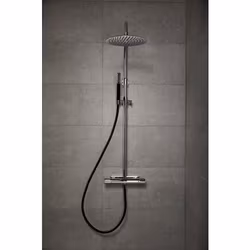 Takduschset INR Mist Krom/Svart