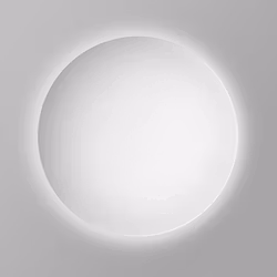 Spegel Alterna Beta Rund Silver