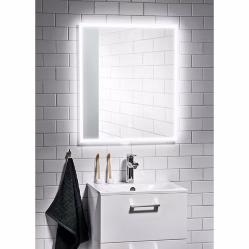 Spegel Alterna Bliss Fyrkantig med LED