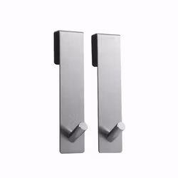 Duschväggskrok Spirella Noko satin finish 2-pack