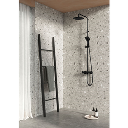 Takduschpaket Damixa Pine Mattsvart