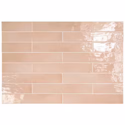 Kakel Amano Pink Gloss 6,5x40