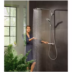 Takduschset Hansgrohe Raindance S Showerpipe 240 1 jet med Termostat