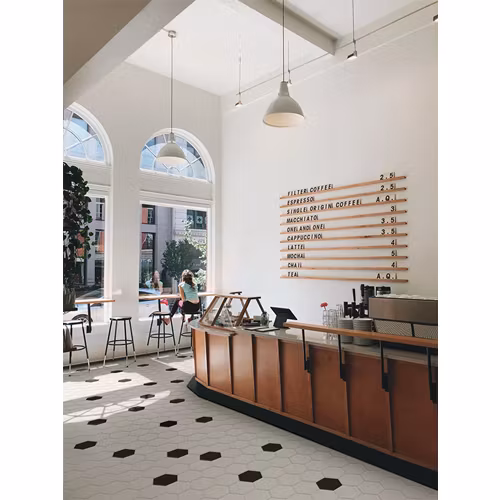 Klinker Hexa Floor Black Swan 14x16