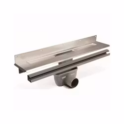 Golvbrunn Unidrain Grundpaket 1004 Linje, med 75 mm Sidoutlopp