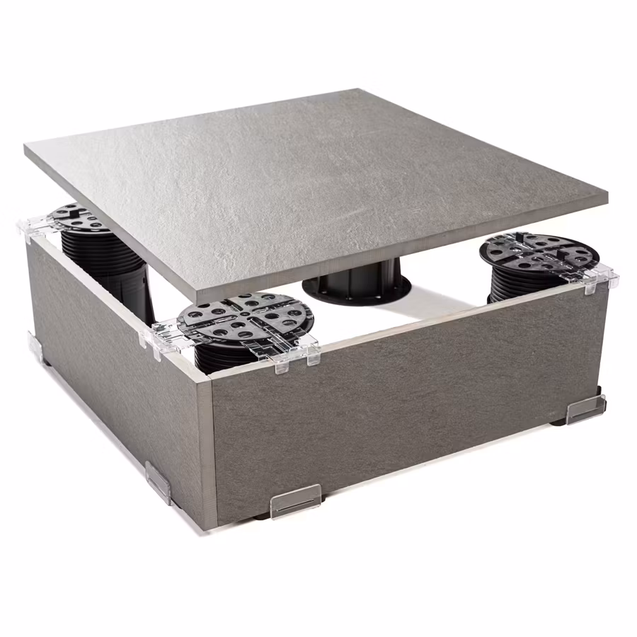 Sockelfäste kit Buzon PB-END-KIT plast