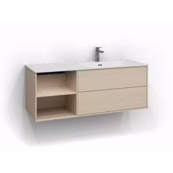 Tvättställsskåp Svedbergs Epos 120x45 2 Lådor