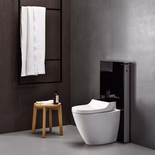 Golvstående Duschtoalett Geberit Aquaclean Tuma Classic