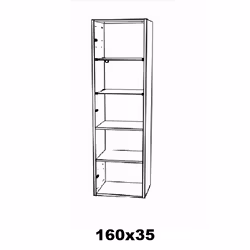 Högskåp Stomme Svedbergs 160x35