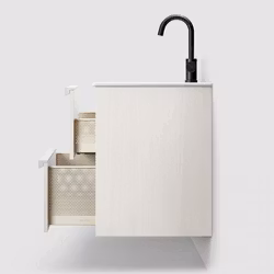 Tvättställsskåp Haven H2 60 cm med Tvättställ