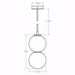 Taklampa Haven Lampa L2.02