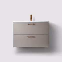 Tvättställsskåp Haven H3/80 Slim med Porslinshandfat