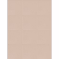 Klinker Hexa Square Rosy Blush 15x15